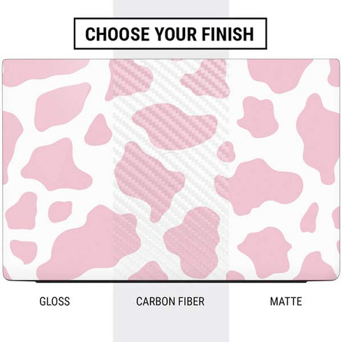 Pink Cow Print Dell Vostro Skin